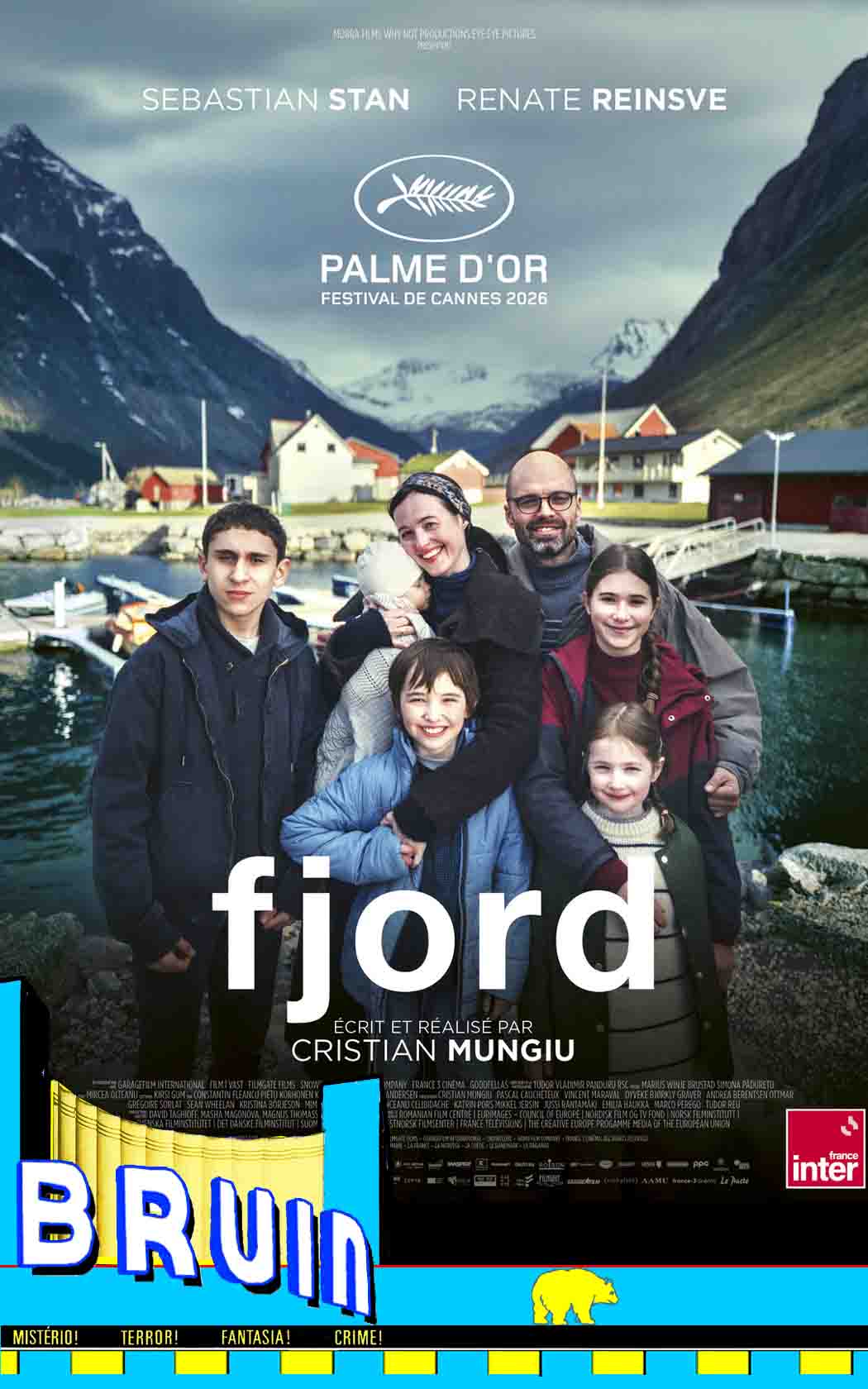 Fjord daily 1:00 4:00 pm 7:00 pm 9:45 pm